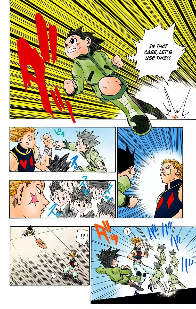 Hunter X Hunter Full Color Vol.7 Chapter 61: Showdown