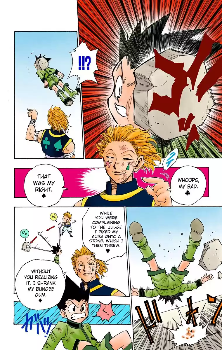 Hunter X Hunter Full Color Vol.7 Chapter 63: Next