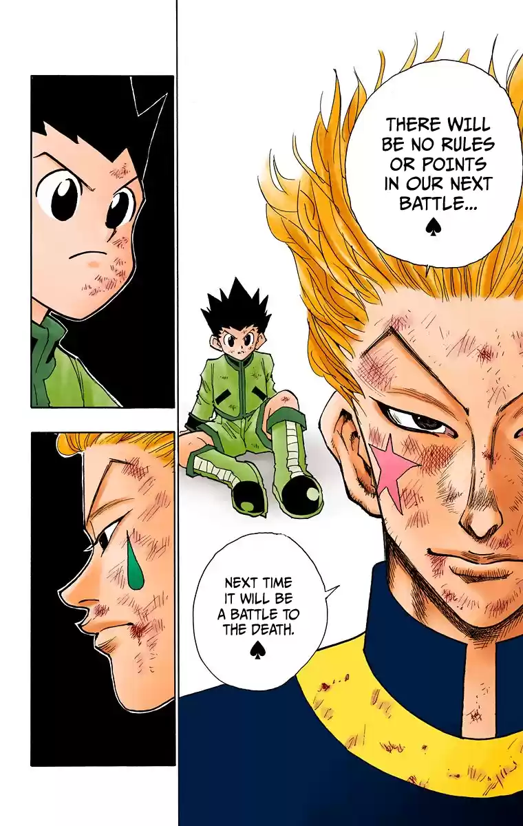 Hunter X Hunter Full Color Vol.7 Chapter 63: Next