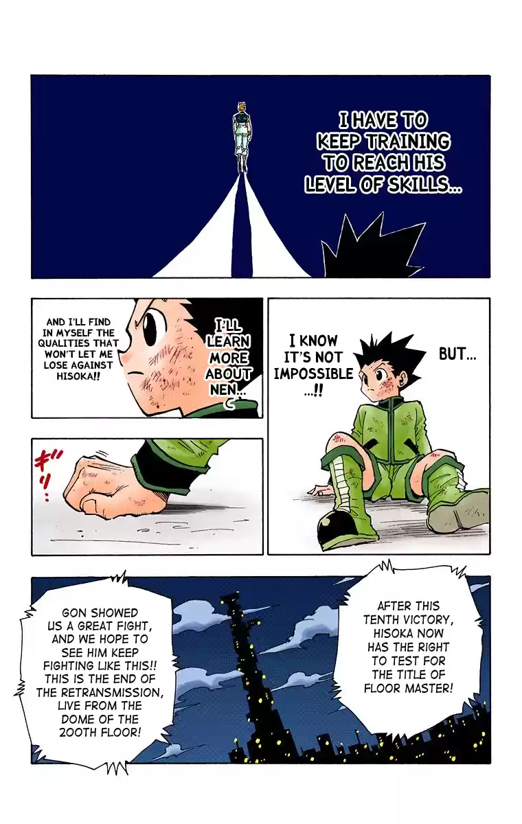 Hunter X Hunter Full Color Vol.7 Chapter 63: Next