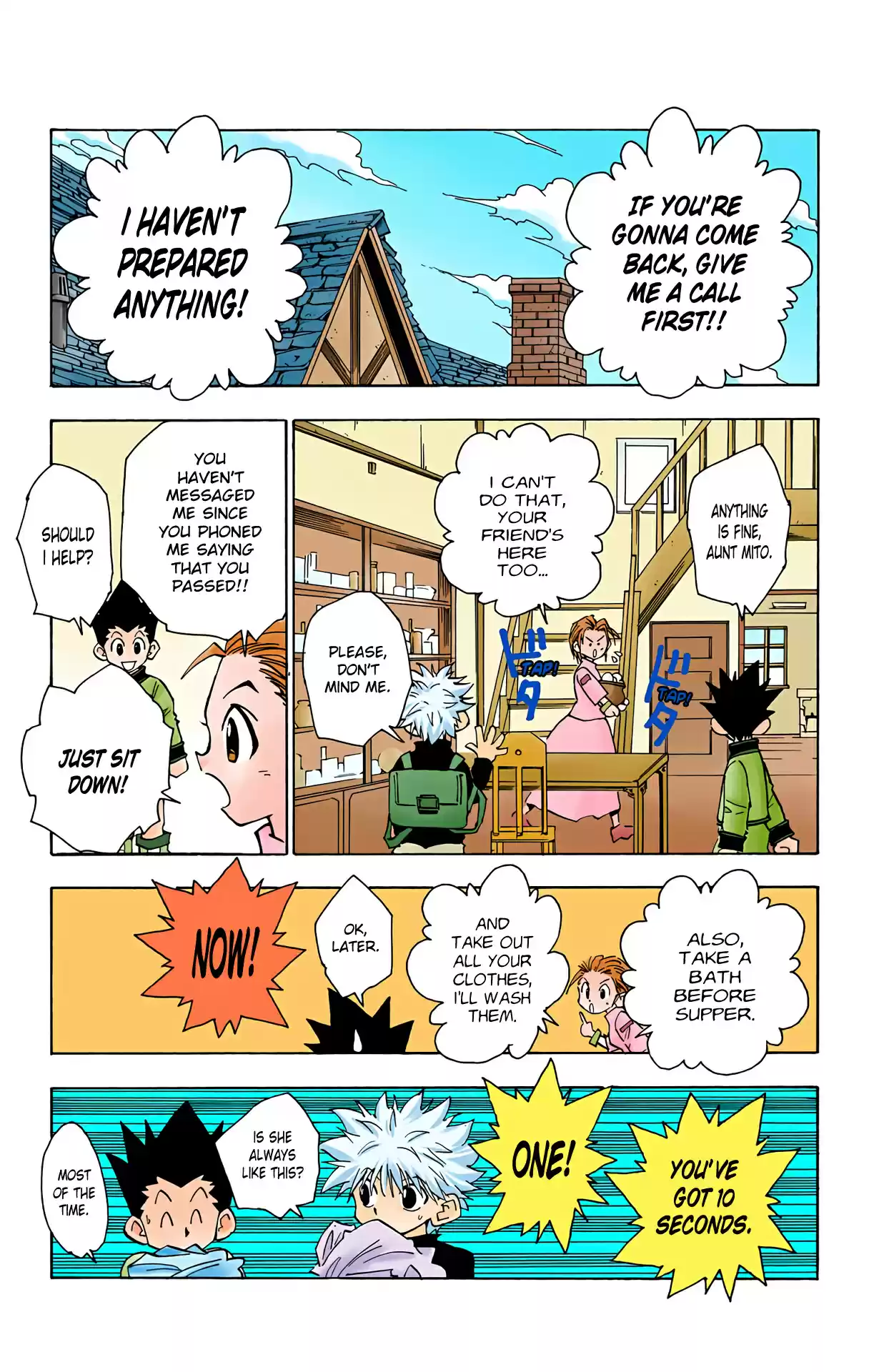 Hunter X Hunter Full Color Vol.8 Chapter 64: Homecoming