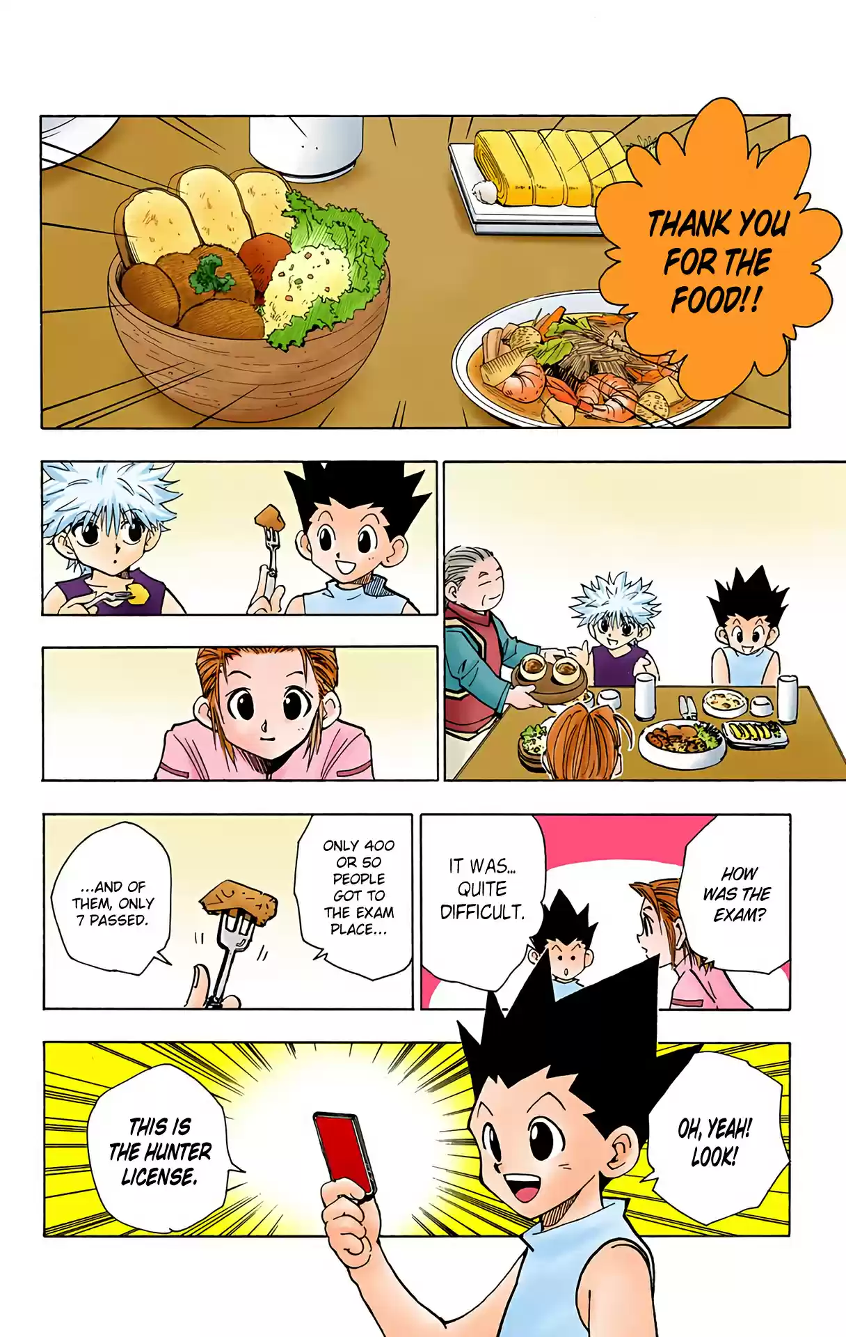 Hunter X Hunter Full Color Vol.8 Chapter 64: Homecoming