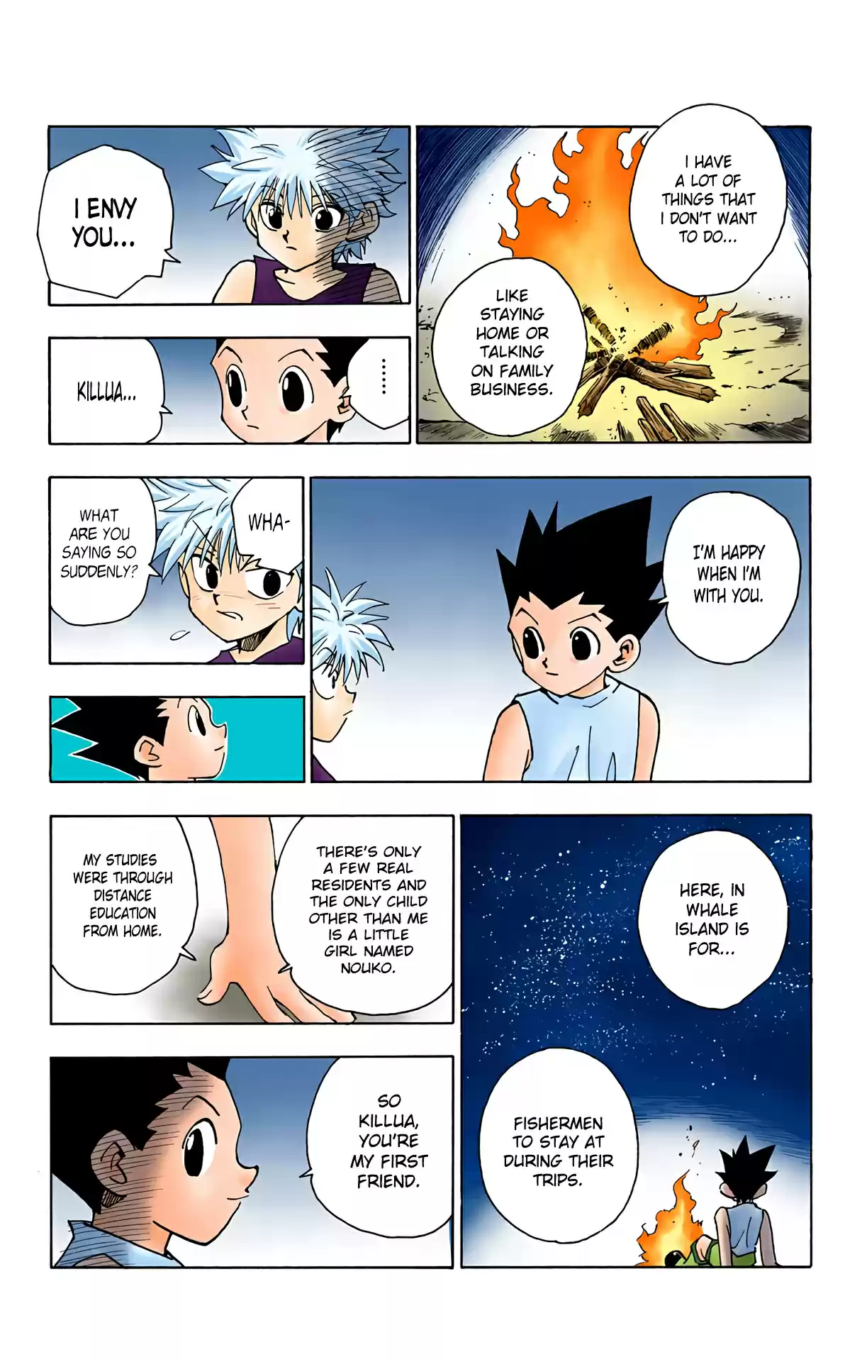Hunter X Hunter Full Color Vol.8 Chapter 64: Homecoming