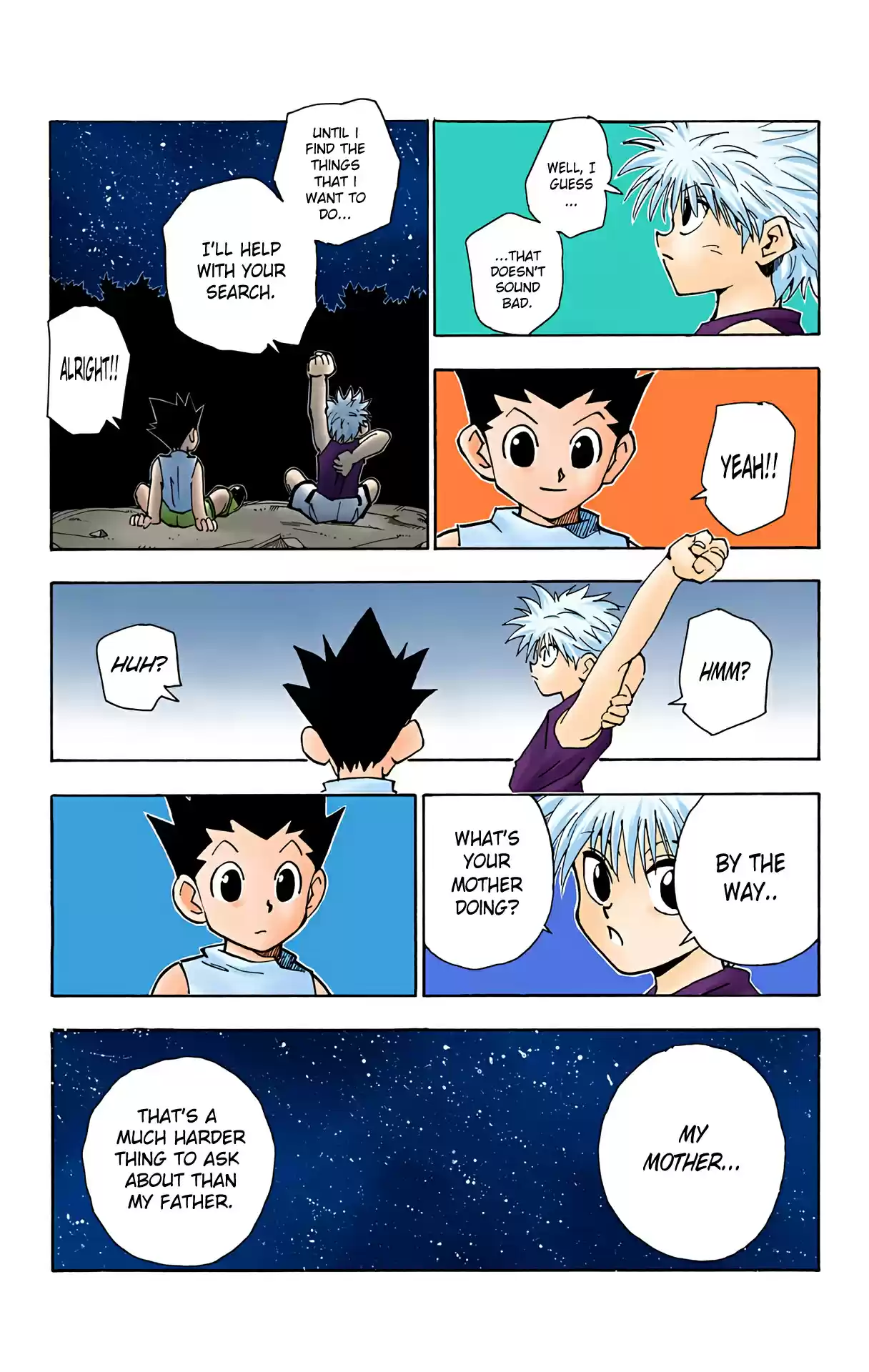Hunter X Hunter Full Color Vol.8 Chapter 64: Homecoming