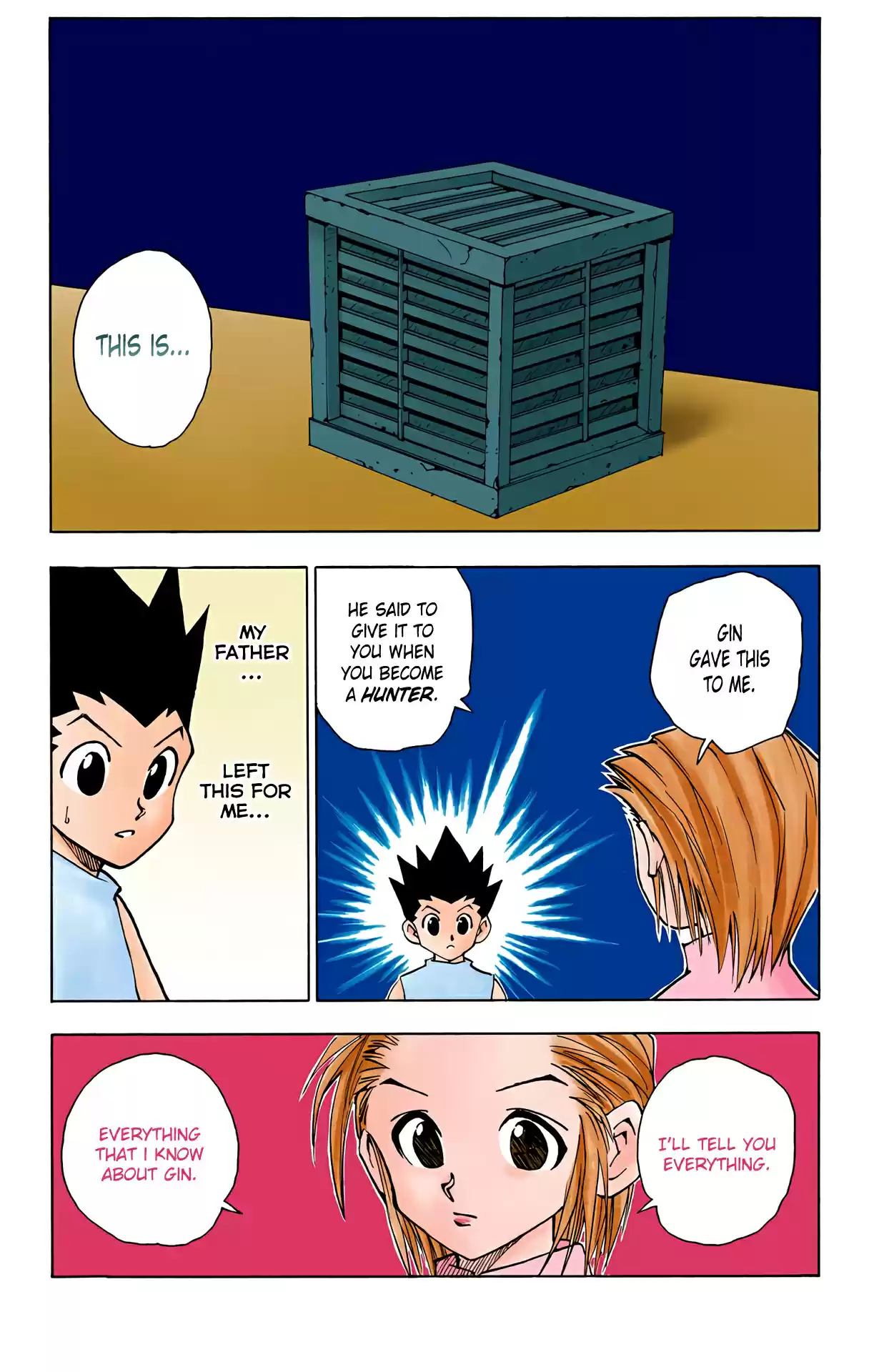 Hunter X Hunter Full Color Vol.8 Chapter 64: Homecoming