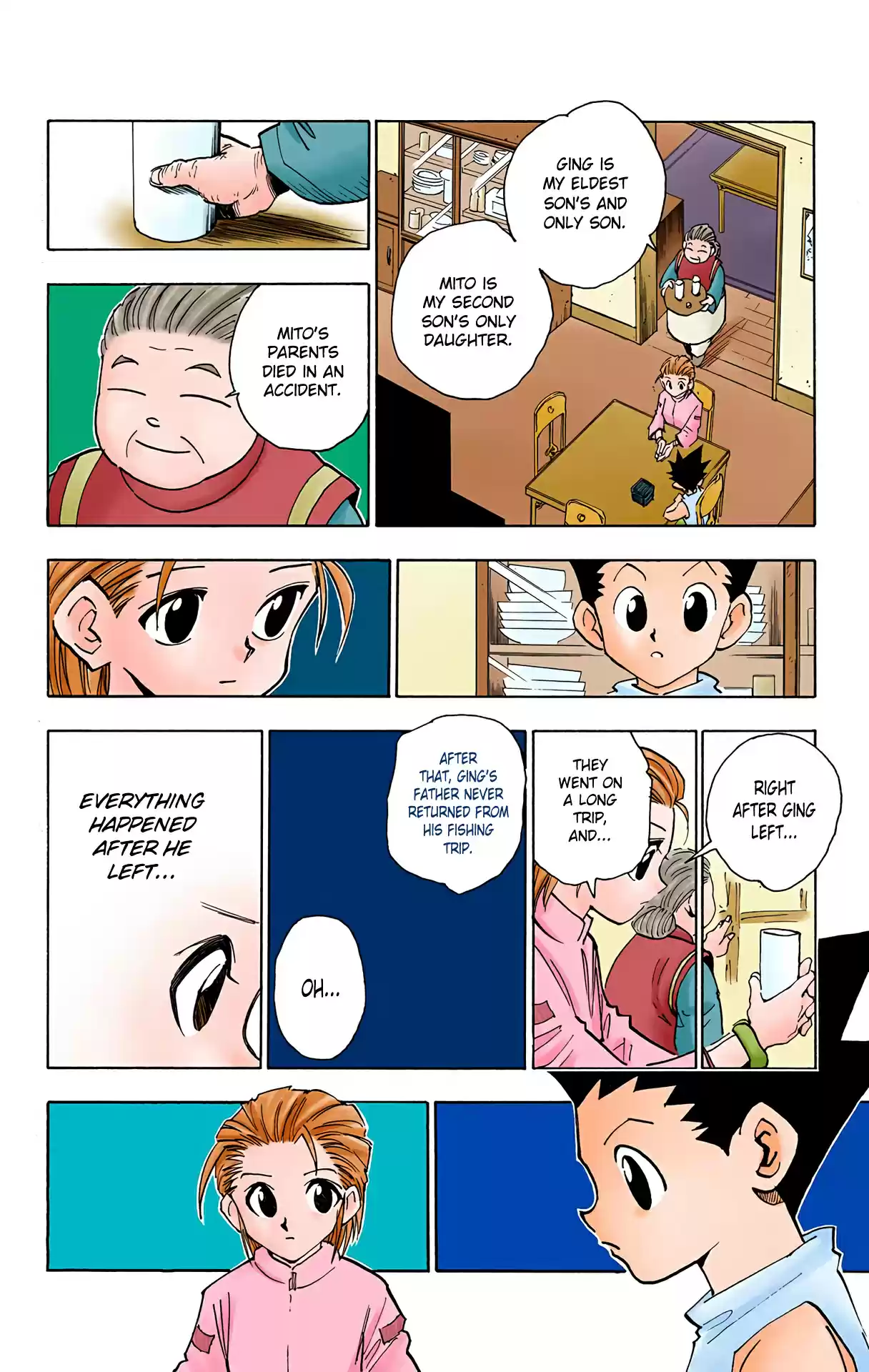 Hunter X Hunter Full Color Vol.8 Chapter 65: About Ging