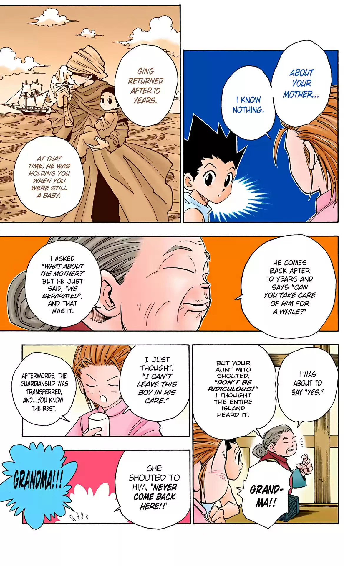 Hunter X Hunter Full Color Vol.8 Chapter 65: About Ging