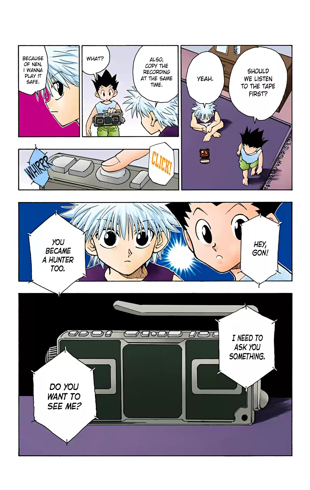 Hunter X Hunter Full Color Vol.8 Chapter 65: About Ging