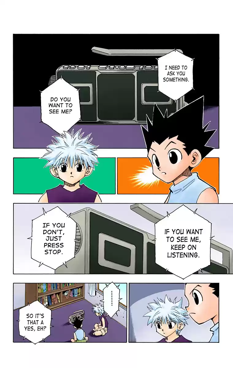Hunter X Hunter Full Color Vol.8 Chapter 66: The Tape