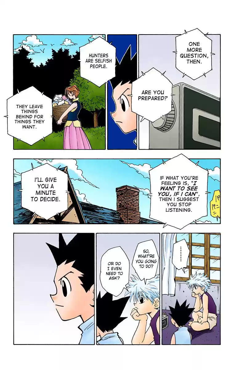 Hunter X Hunter Full Color Vol.8 Chapter 66: The Tape