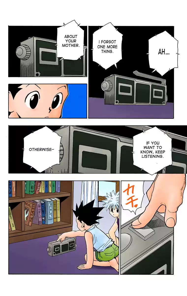 Hunter X Hunter Full Color Vol.8 Chapter 66: The Tape