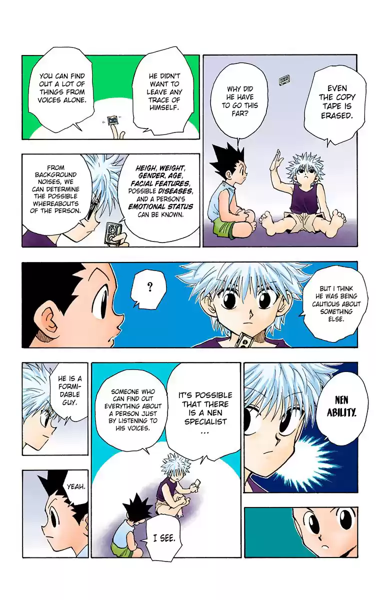 Hunter X Hunter Full Color Vol.8 Chapter 66: The Tape