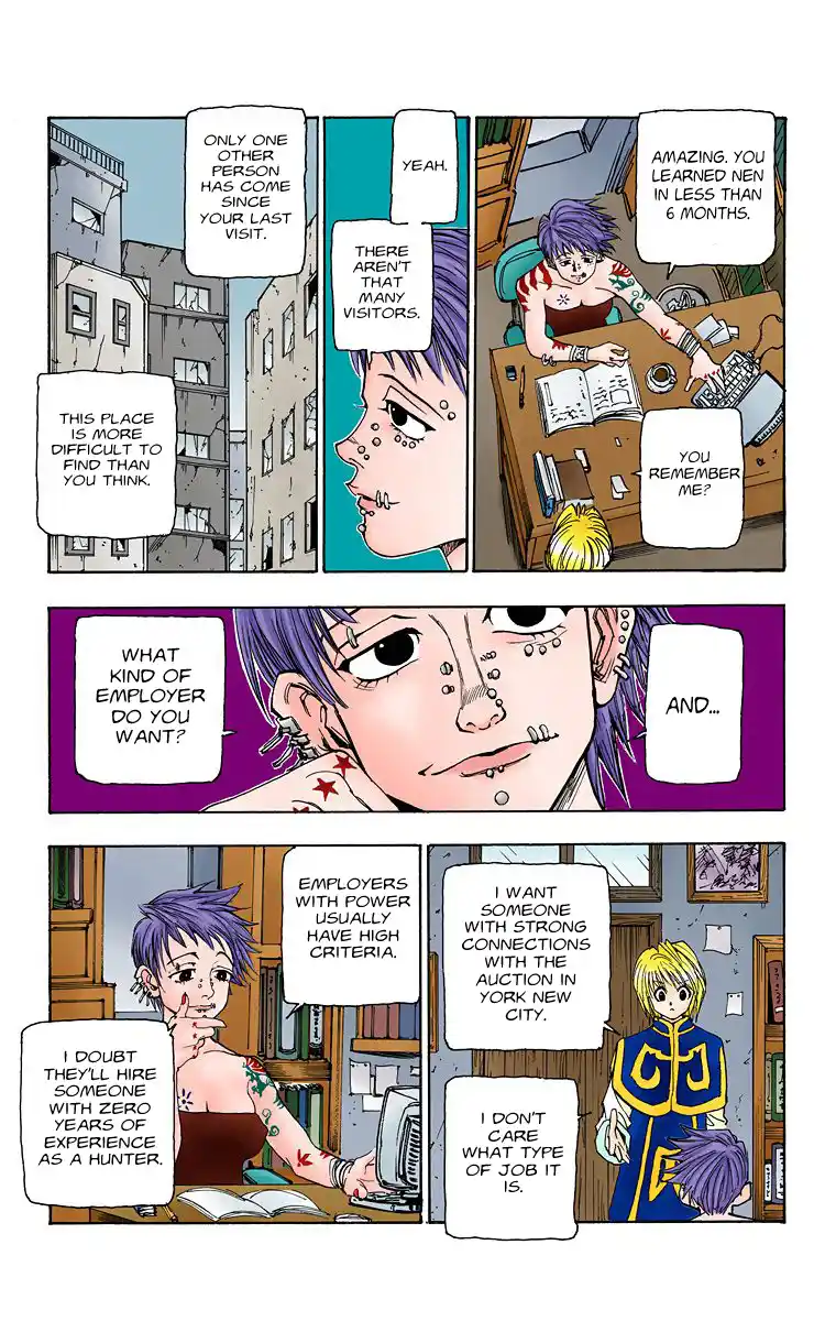 Hunter X Hunter Full Color Vol.8 Chapter 67