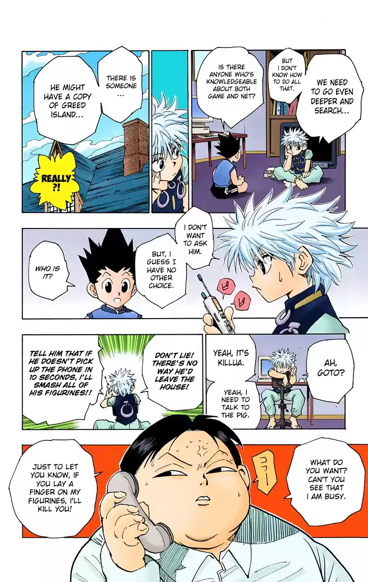 Hunter X Hunter Full Color Vol.8 Chapter 69: Greed Island
