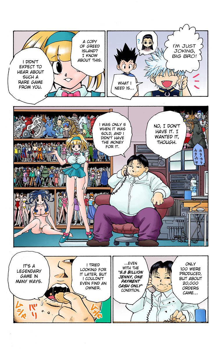 Hunter X Hunter Full Color Vol.8 Chapter 69: Greed Island