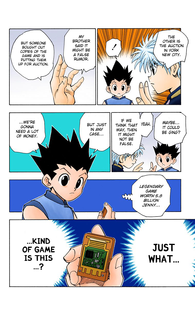 Hunter X Hunter Full Color Vol.8 Chapter 69: Greed Island