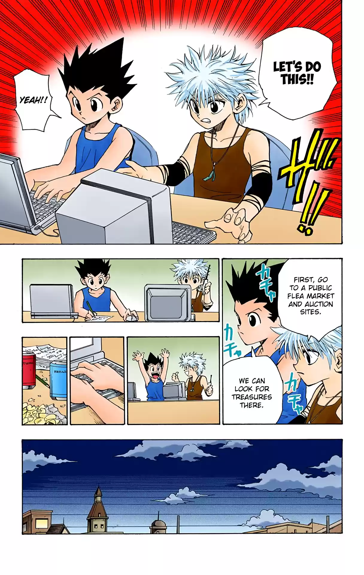 Hunter X Hunter Full Color Vol.8 Chapter 70: To Yorknew