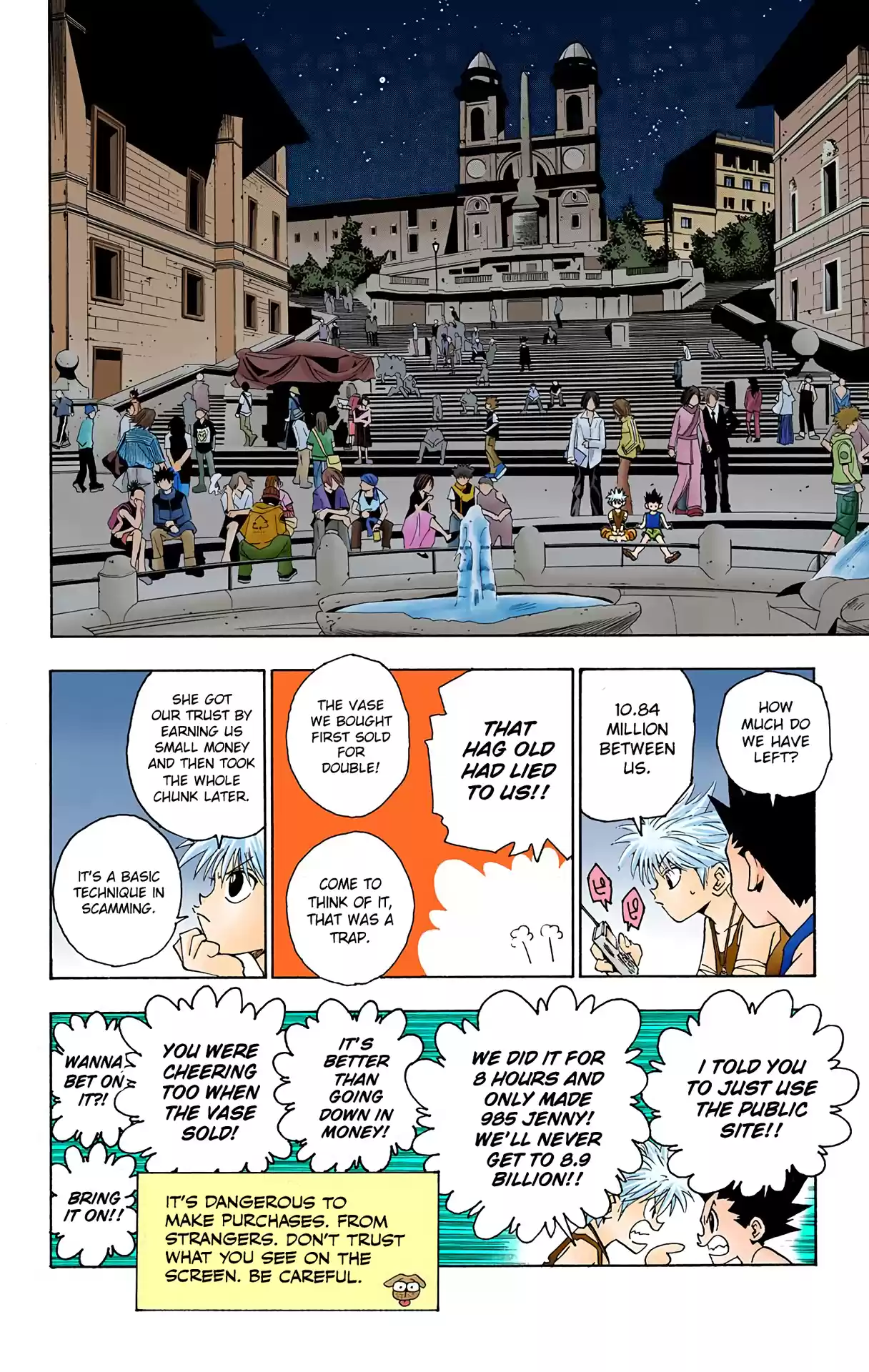 Hunter X Hunter Full Color Vol.8 Chapter 70: To Yorknew