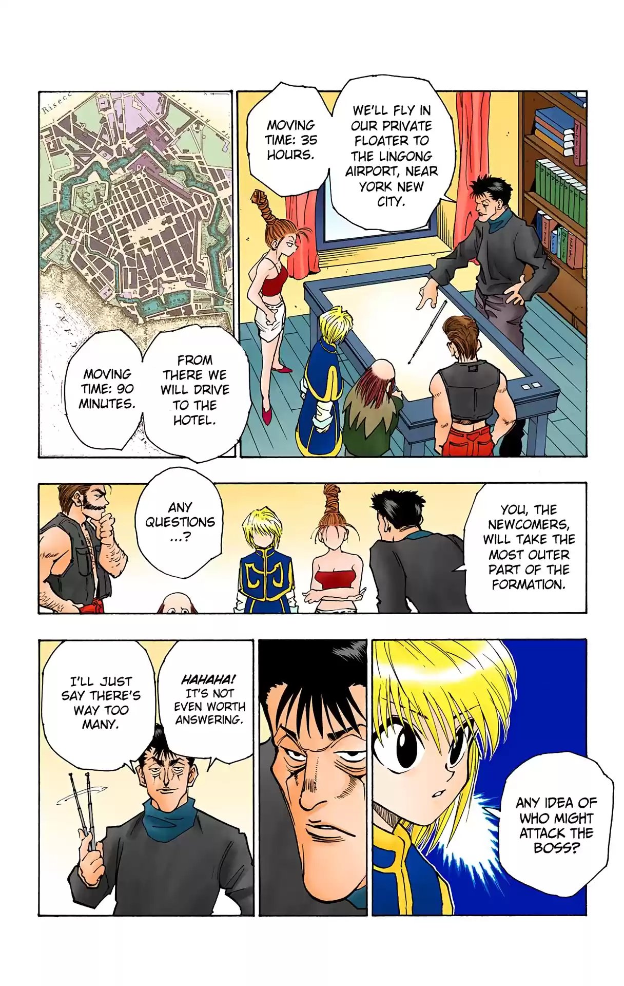 Hunter X Hunter Full Color Vol.8 Chapter 70: To Yorknew