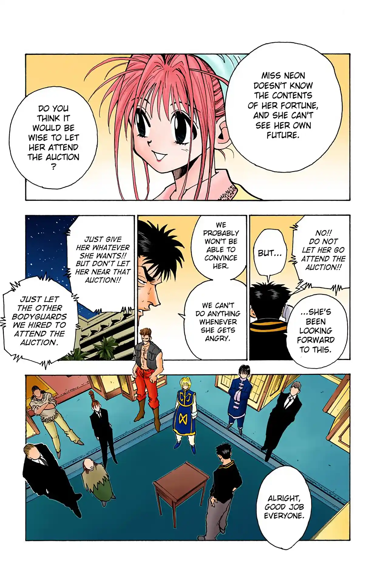 Hunter X Hunter Full Color Vol.8 Chapter 72