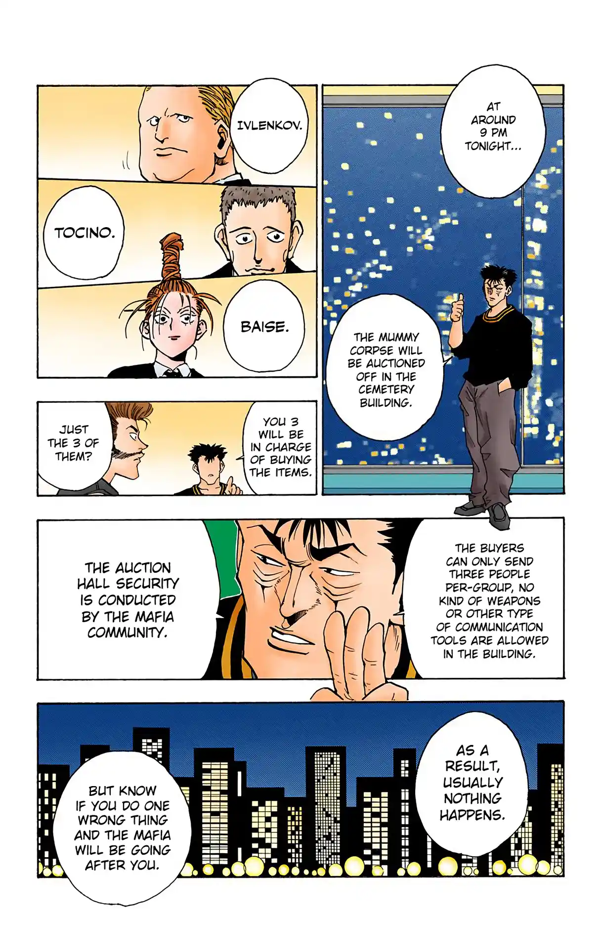 Hunter X Hunter Full Color Vol.8 Chapter 72