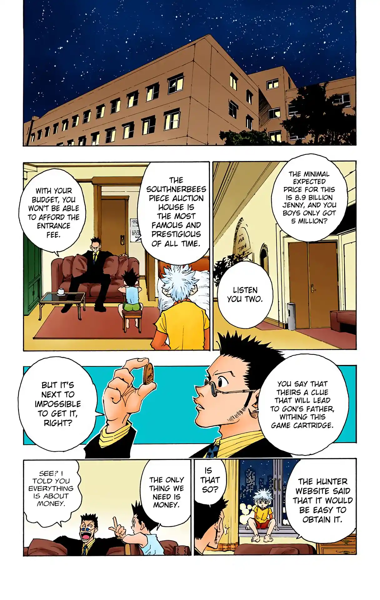 Hunter X Hunter Full Color Vol.8 Chapter 72