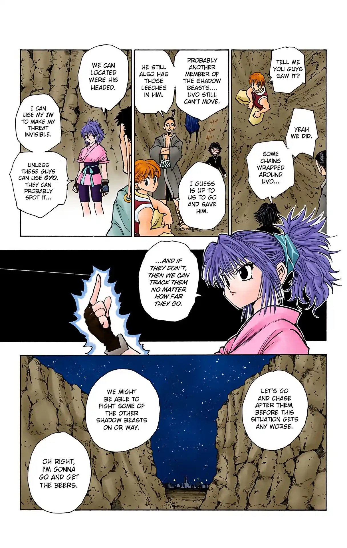 Hunter X Hunter Full Color Vol.9 Chapter 77