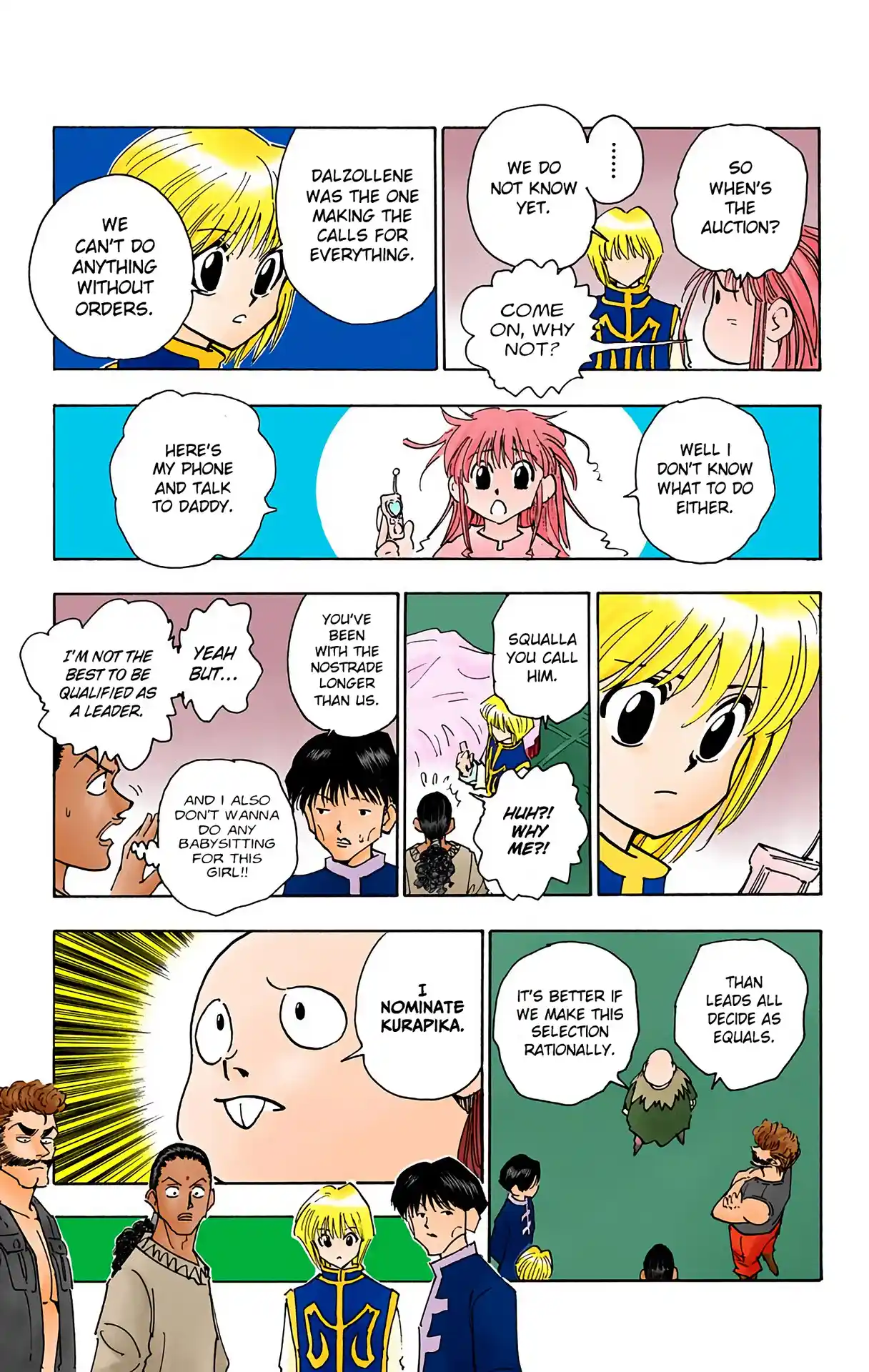 Hunter X Hunter Full Color Vol.9 Chapter 79