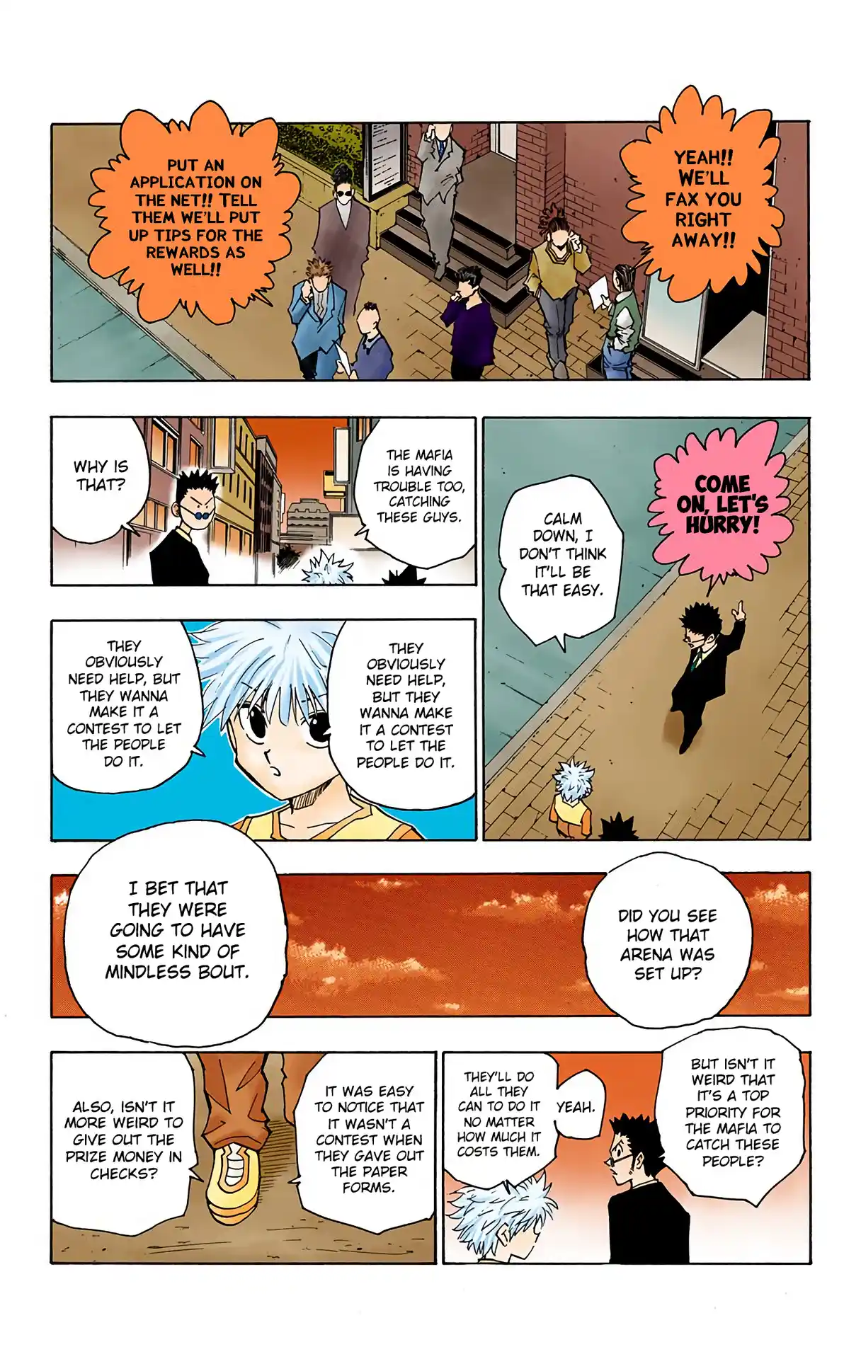 Hunter X Hunter Full Color Vol.9 Chapter 80