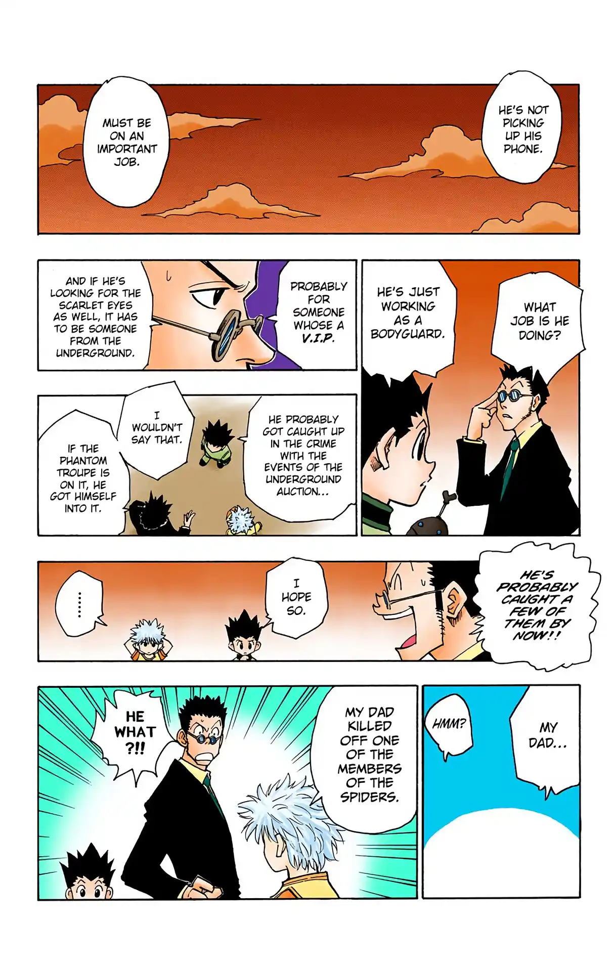 Hunter X Hunter Full Color Vol.9 Chapter 80