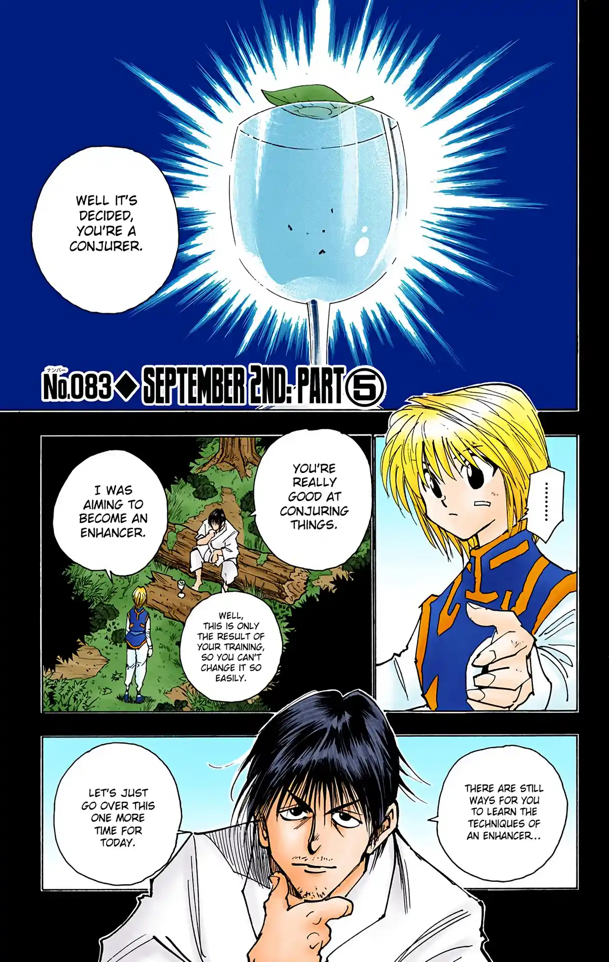 Hunter X Hunter Full Color Vol.9 Chapter 83