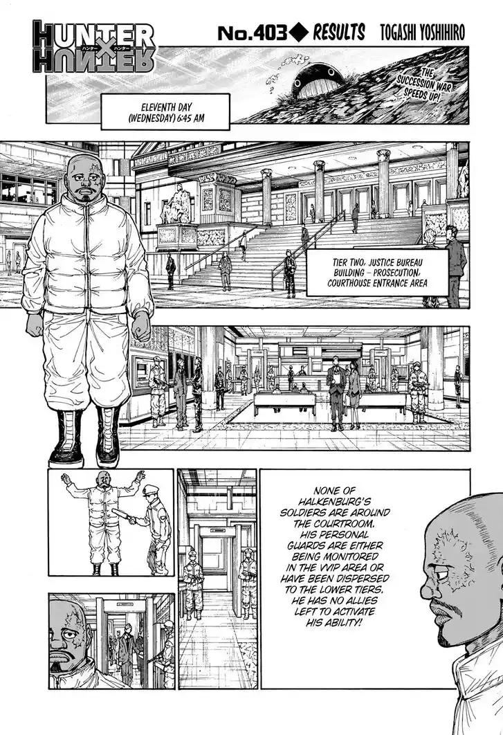 Hunter X Hunter Vol.TBD Ch.403