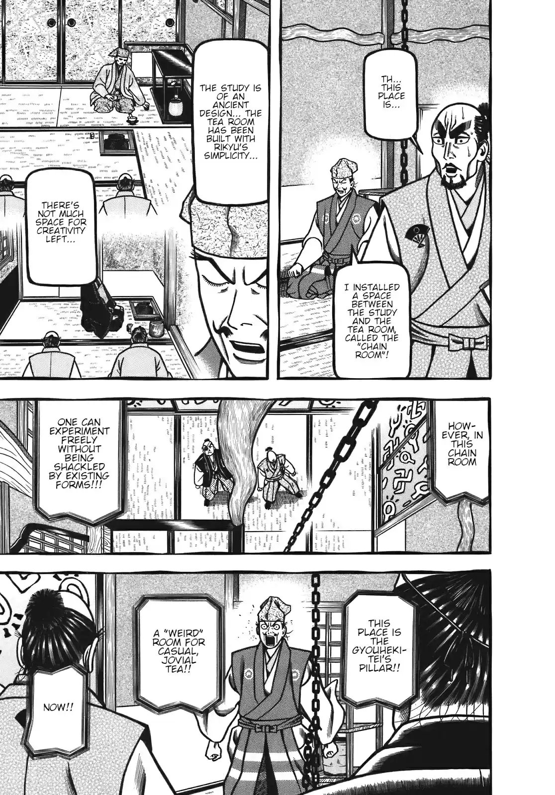 Hyouge Mono Vol. 12 Ch. 123 Room, Showdown and Chain