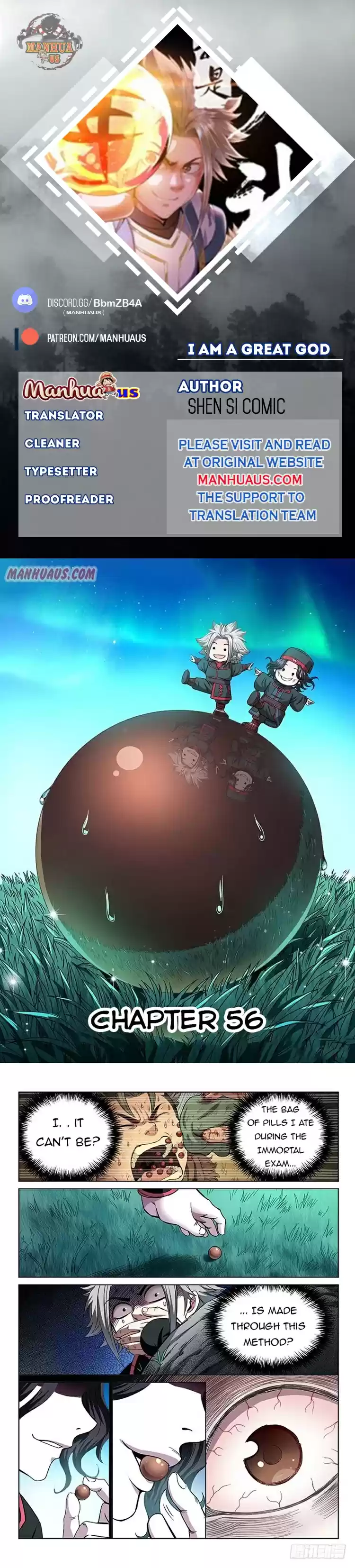 I Am A Great God Chapter 56