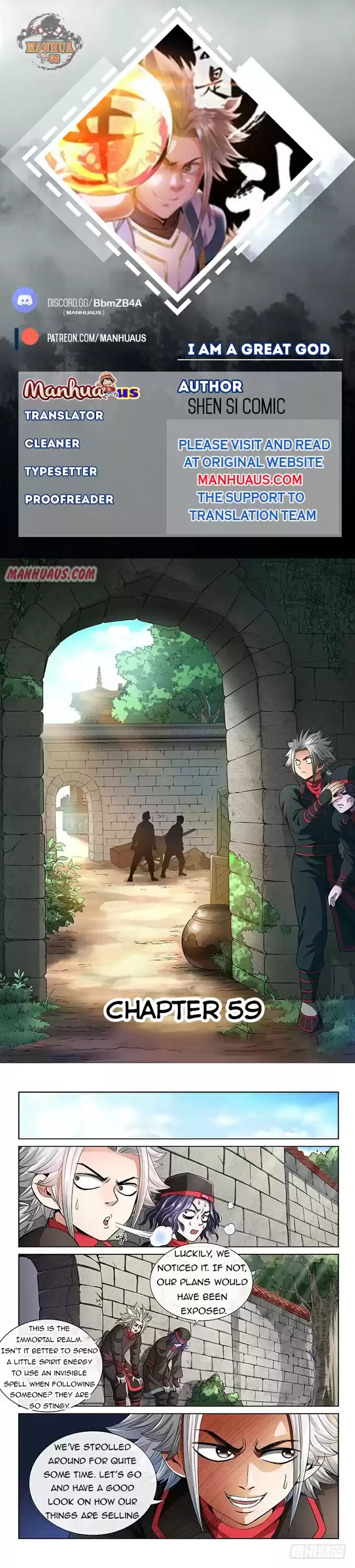 I Am A Great God Chapter 59