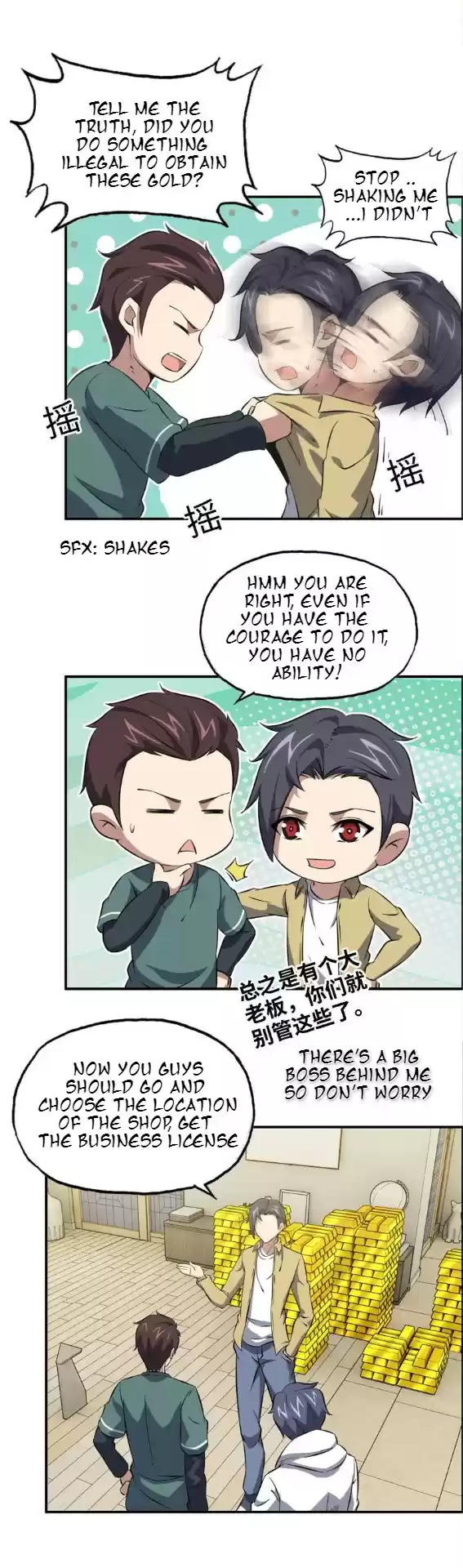 I Am Carrying Gold From the Post Apocalyptic World Ch. 32