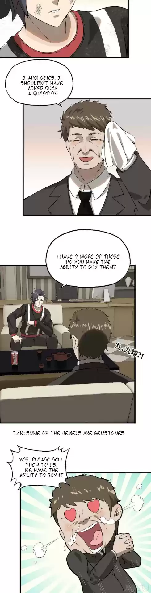 I Am Carrying Gold From The Post Apocalyptic World Ch. 7