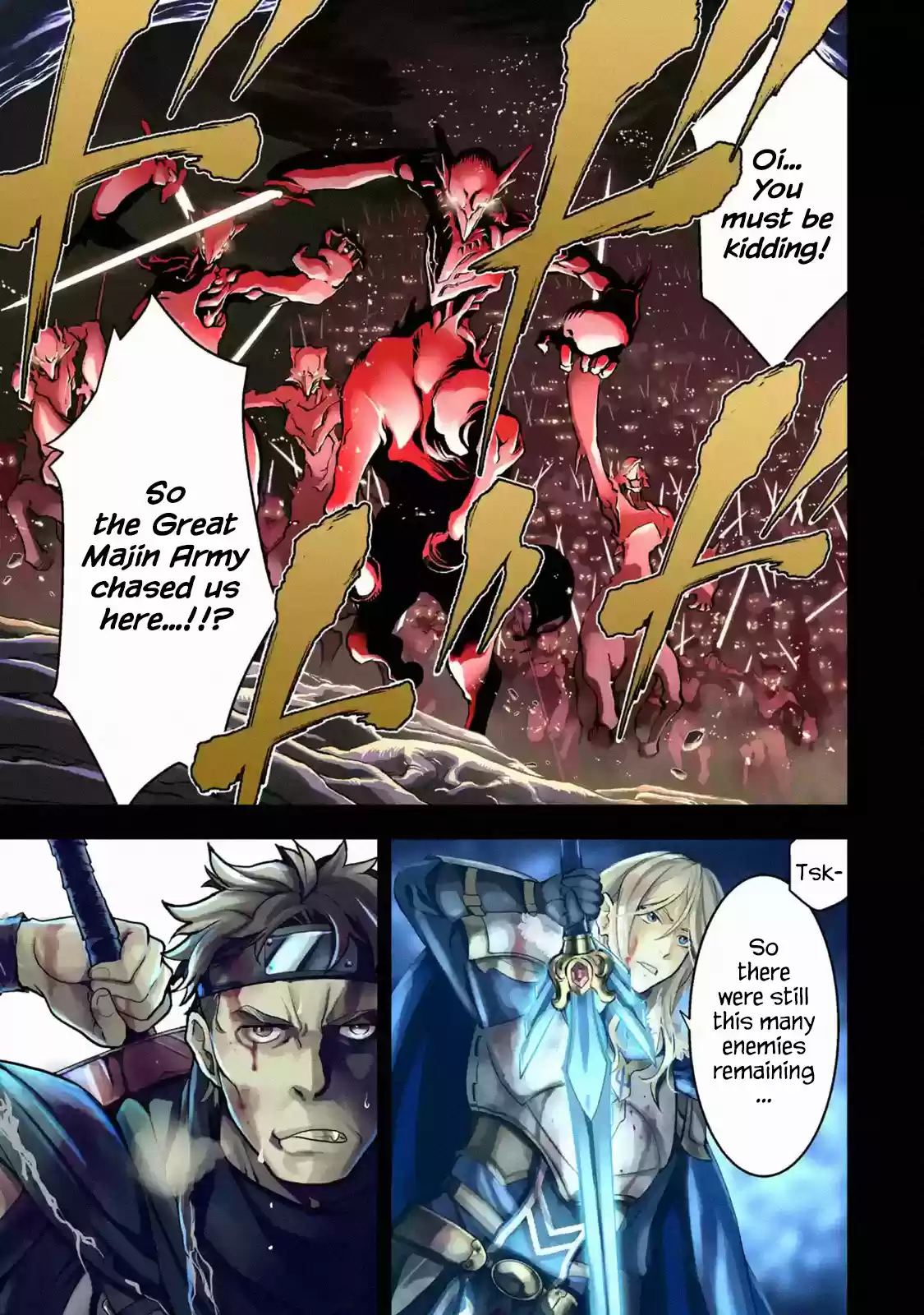 I Became a Legend a Decade Later After Telling my Comrades to Leave Everything to Me and Retreat First Ch. 1.1