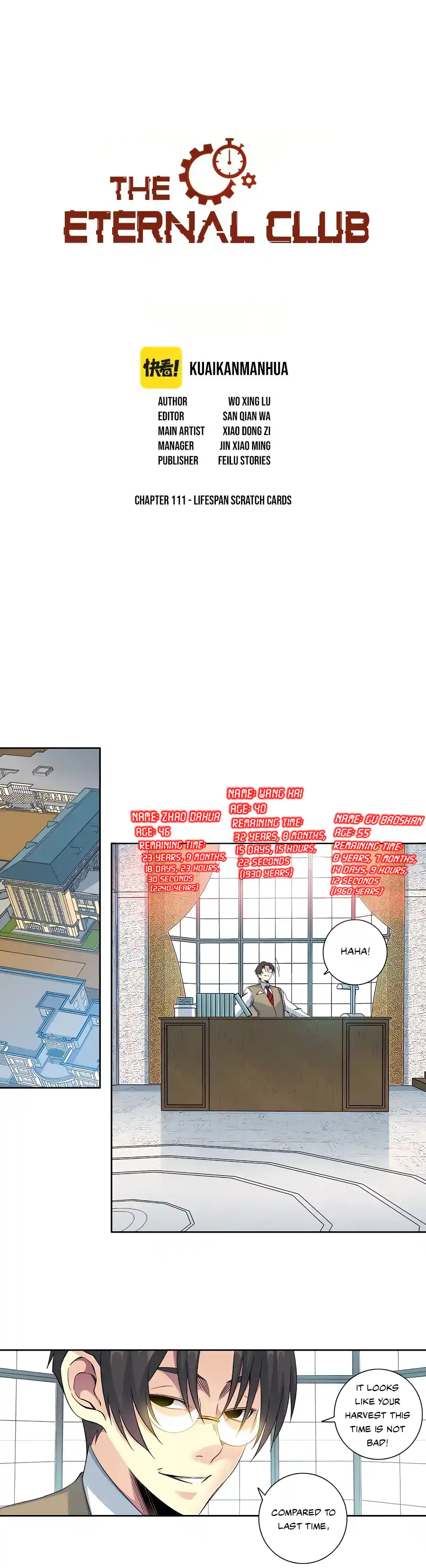 I Built A Lifespan Club Chapter 111