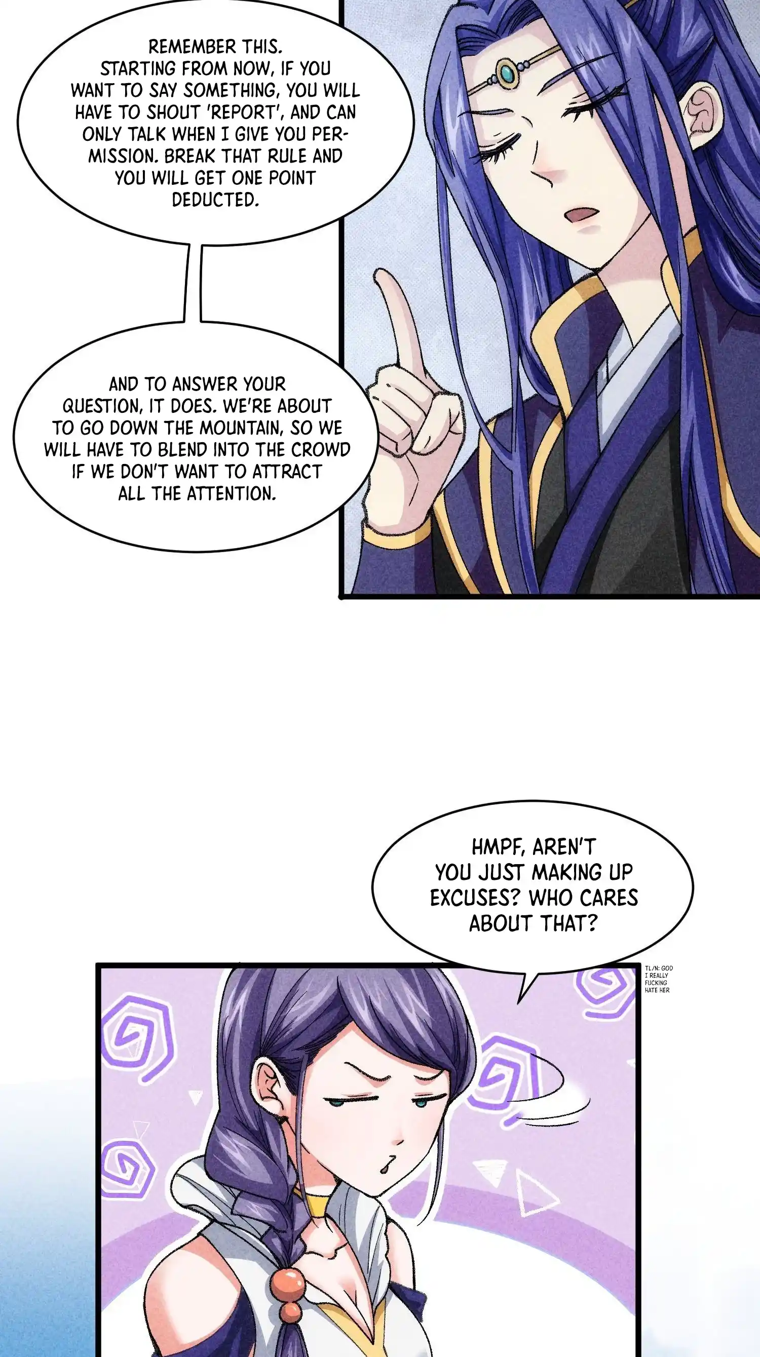 I just Don't Play the Card according to the routine Chapter 7