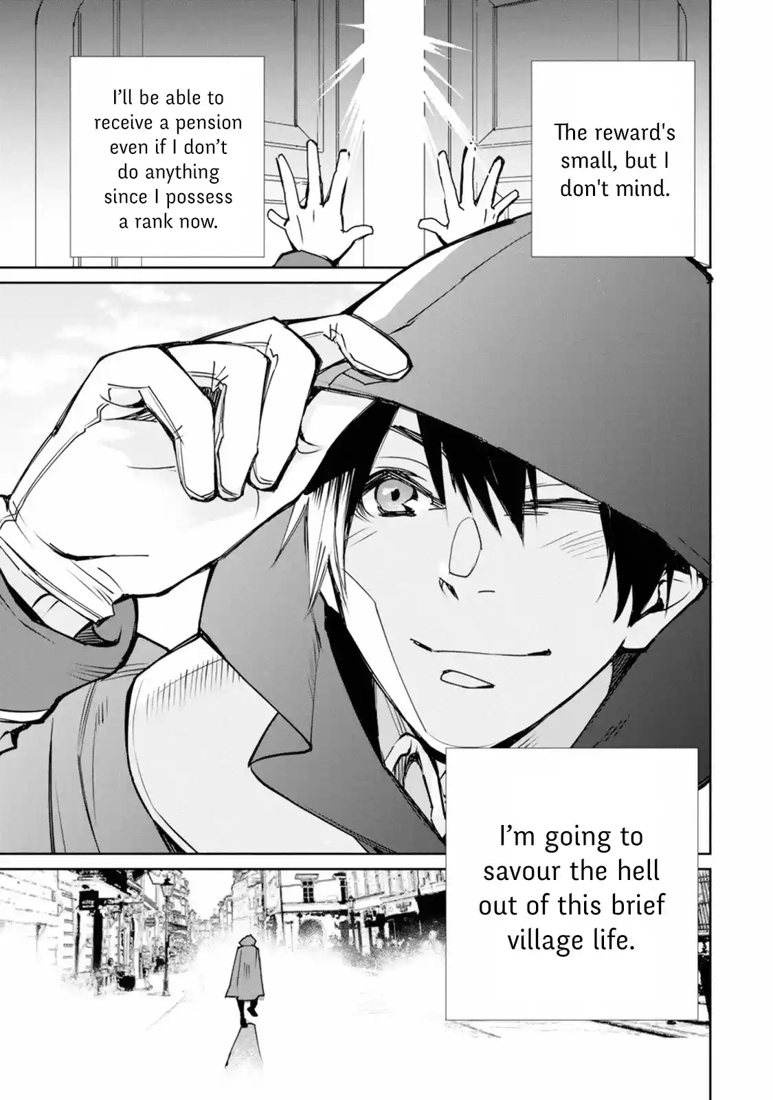 I Used to Be the Strongest Sorcerer. Then I Took an Arrow in the Knee and Became a Village Guard ch.1.1