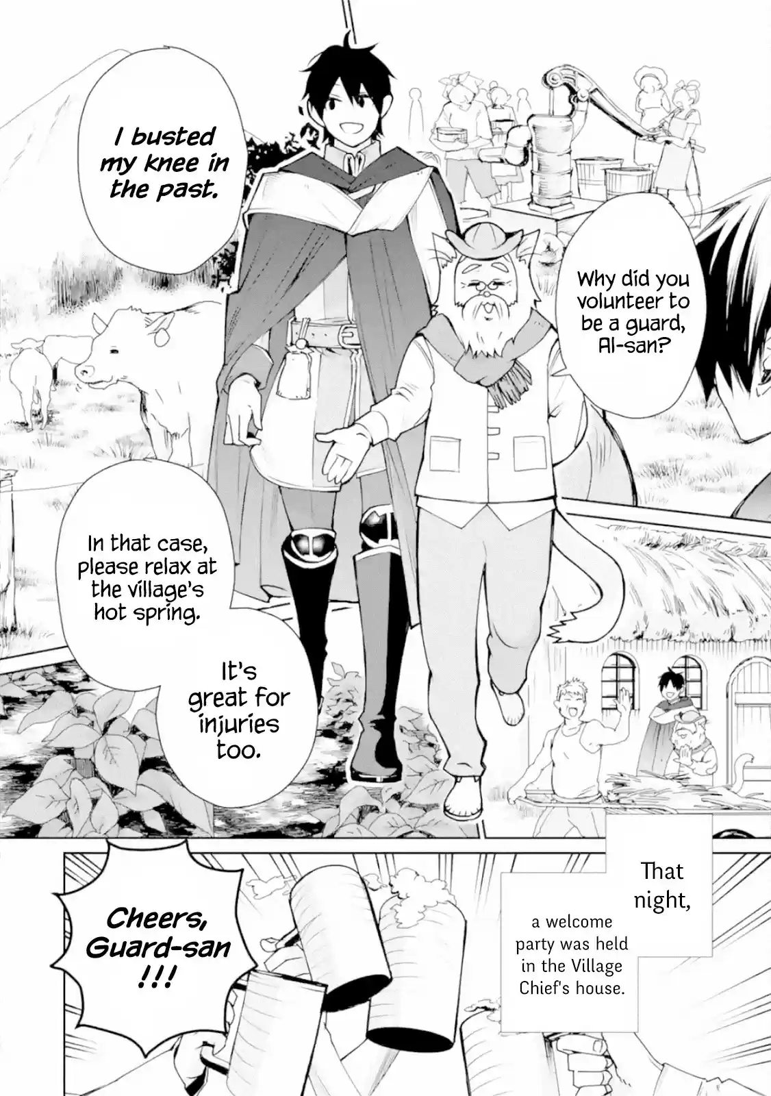 I Used to Be the Strongest Sorcerer. Then I Took an Arrow in the Knee and Became a Village Guard ch.2