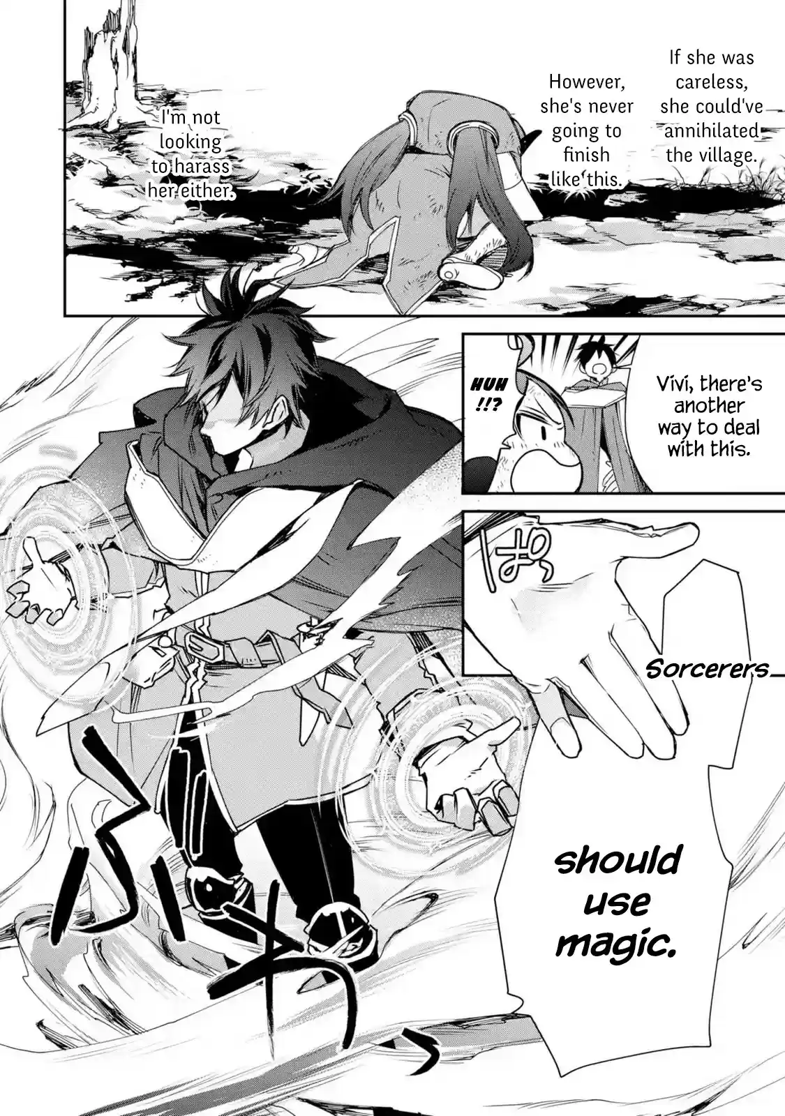 I Used to Be the Strongest Sorcerer. Then I Took an Arrow in the Knee and Became a Village Guard ch.4.3