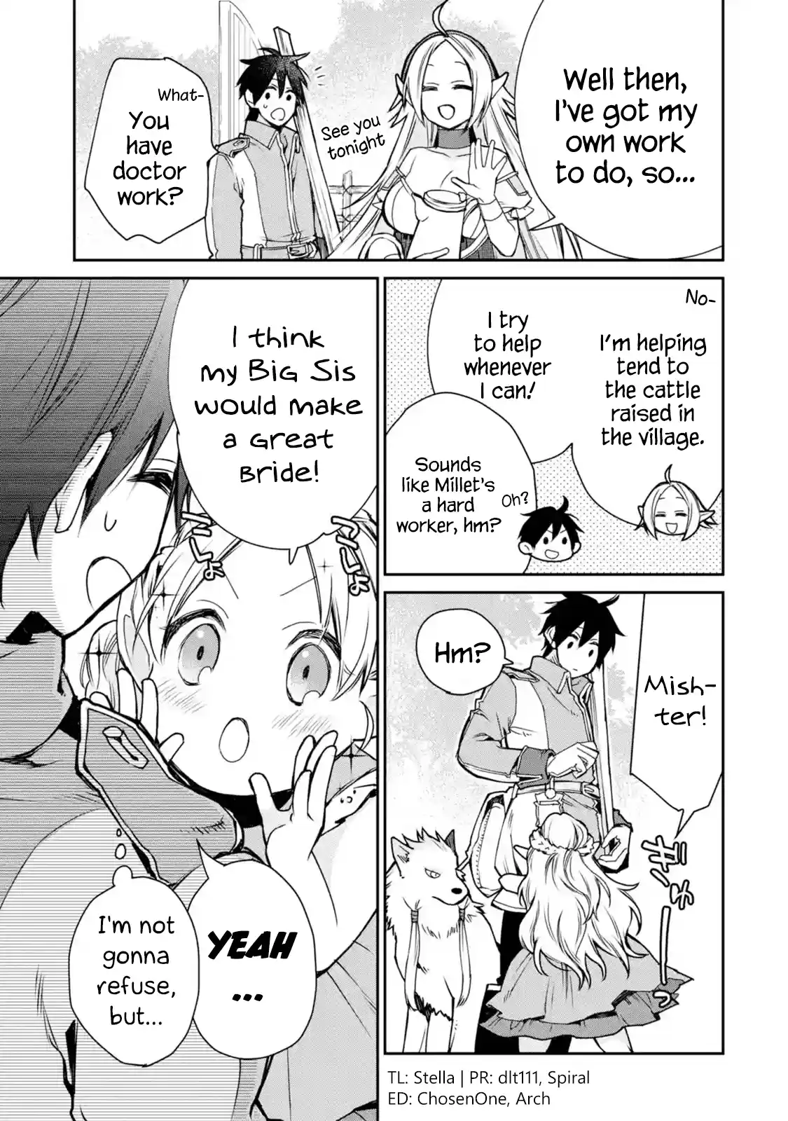 I Used to Be the Strongest Sorcerer. Then I Took an Arrow in the Knee and Became a Village Guard ch.6.1