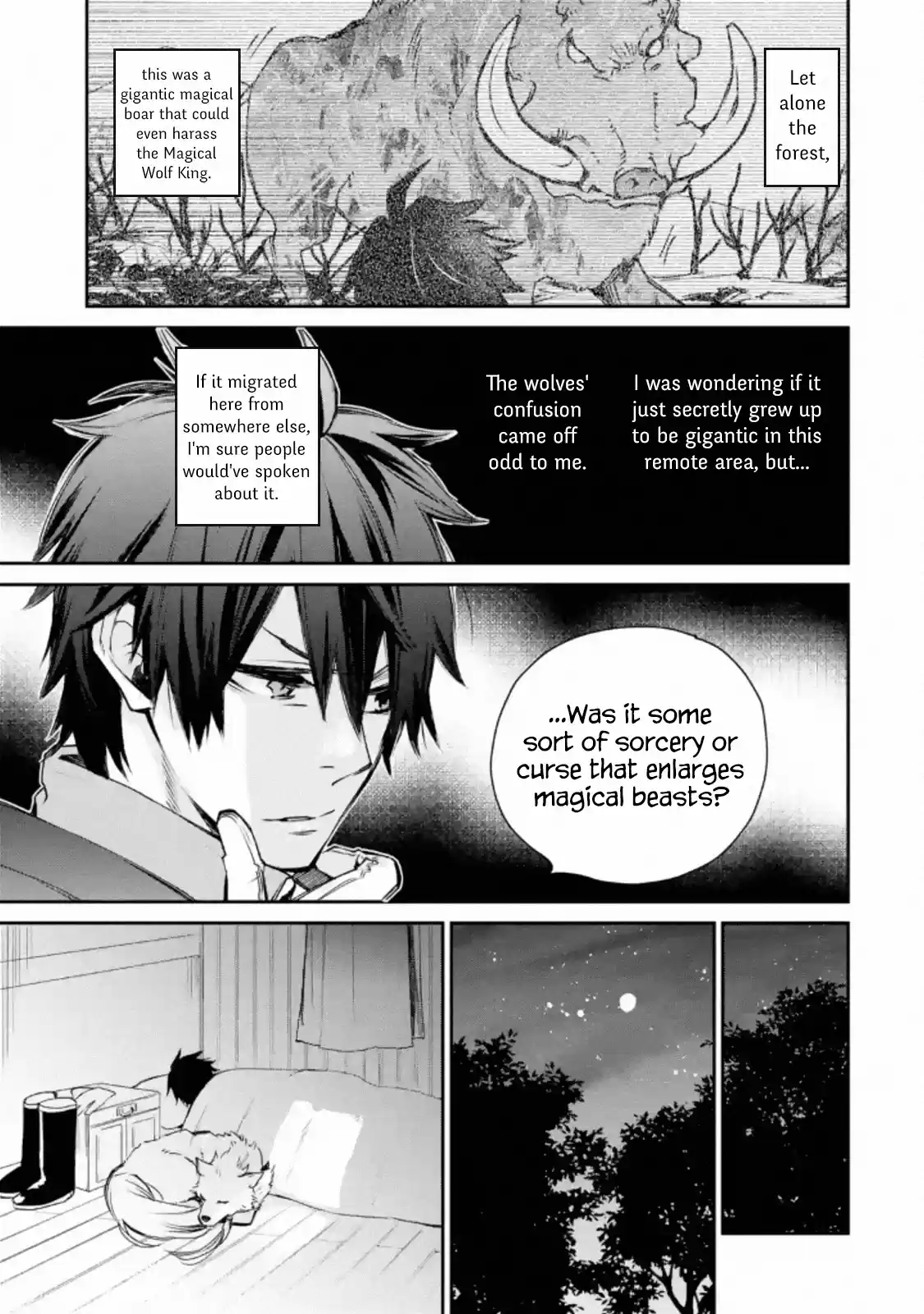 I Used to Be the Strongest Sorcerer. Then I Took an Arrow in the Knee and Became a Village Guard Chap 4.1