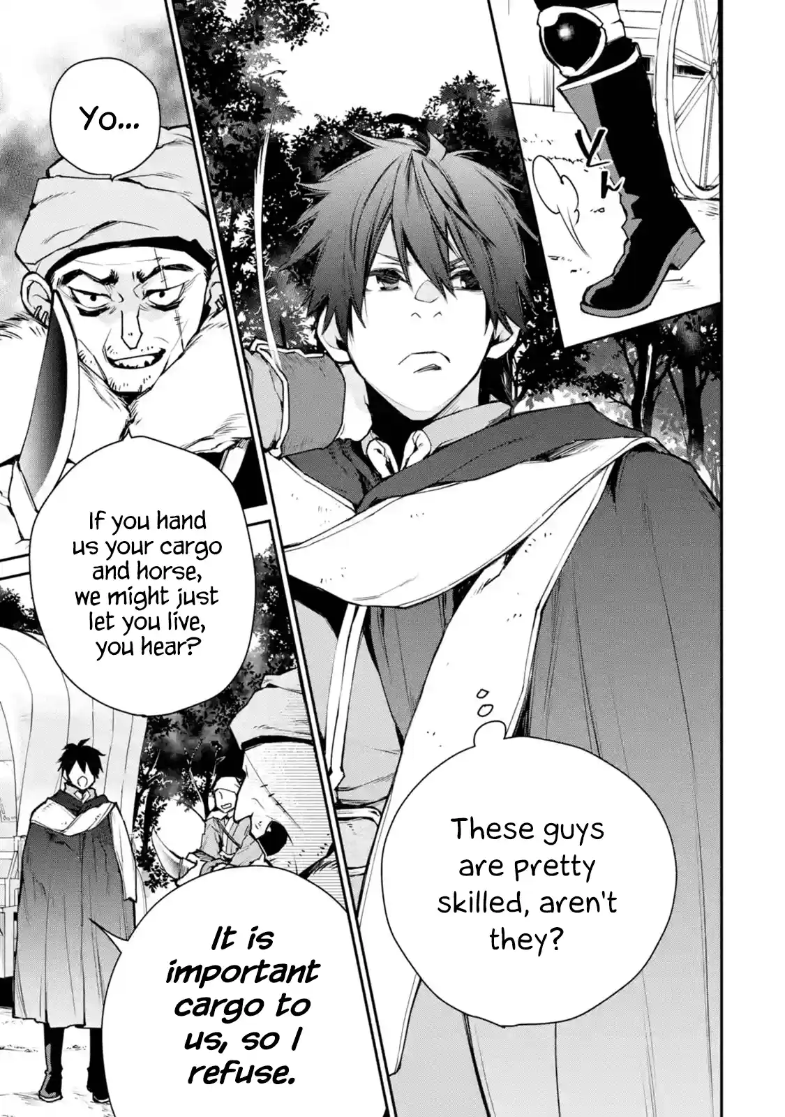 I Used to Be the Strongest Sorcerer. Then I Took an Arrow in the Knee and Became a Village Guard Chap 8.1