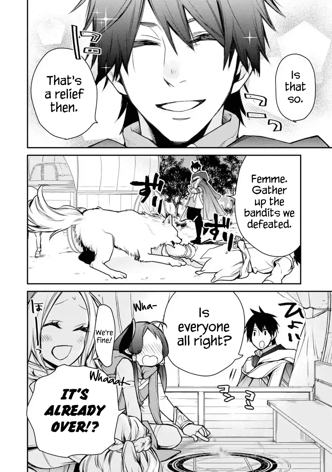 I Used to Be the Strongest Sorcerer. Then I Took an Arrow in the Knee and Became a Village Guard Chap 8.2