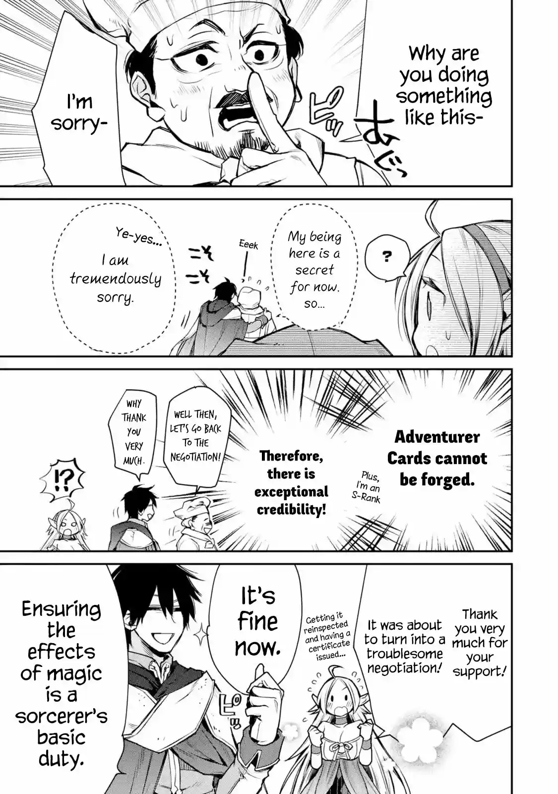 I Used to Be the Strongest Sorcerer. Then I Took an Arrow in the Knee and Became a Village Guard Chap 8.3