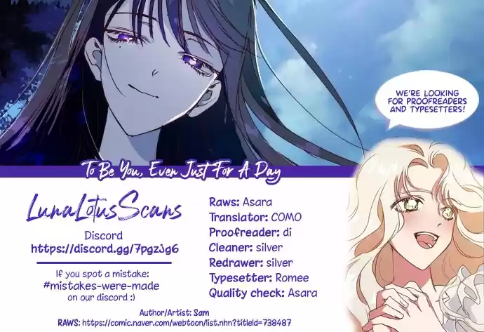 I Want to Be You, Just For A Day ch.12