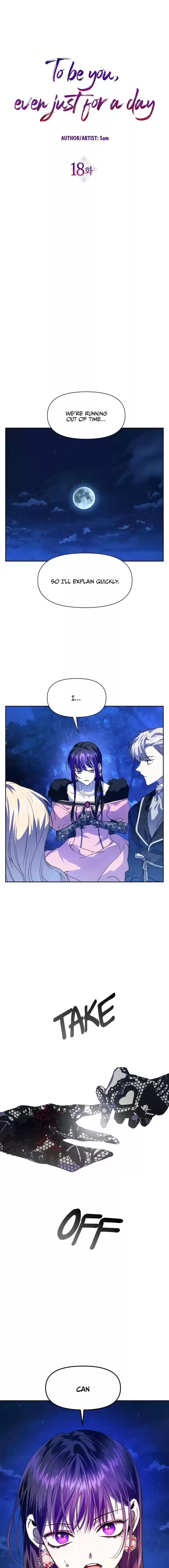 I Want to Be You, Just For A Day ch.18